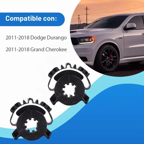 Vista 2 de Kit de engranajes de actuador de puerta de mezcla de HVAC de 2 piezas para Dodge Durango Jeep Grand Cherokee 2011-2018, sustituye a 68214880AA