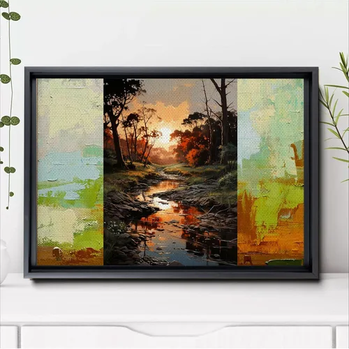 Vista 6 de print print Landscape Wall Art Print, Nature Framed Large Gallery Art, Minimalist Art (with hanging kit)
