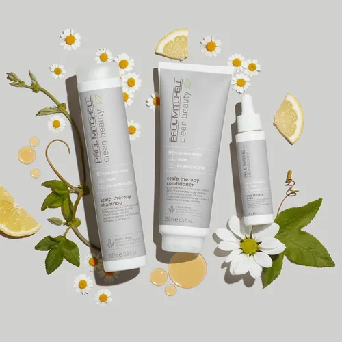 Vista 5 de Paul Mitchell Clean Beauty Scalp Therapy Conditioner, Gently Conditions + Cools All Hair Types, Especially Dry, Oily + Sensitive Scalps