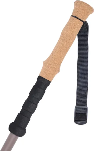 Vista 10 de Bastones de Senderismo Cascade Mountain Tech - Bastones Monopod de Fibra de Carbono para Caminar o Hacer Senderismo con Soporte para Accesorios