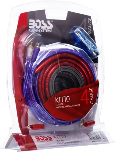 Vista 11 de BOSS Audio Systems Kit de cableado de instalación de amplificador de calibre 0 KIT20: un kit de cableado para amplificador de automóvil te ayuda a
