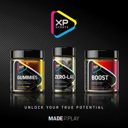Vista 8 de Suplementos energéticos para jugadores – XP Sports Zero-Lag Energy Pills, outlast, 60