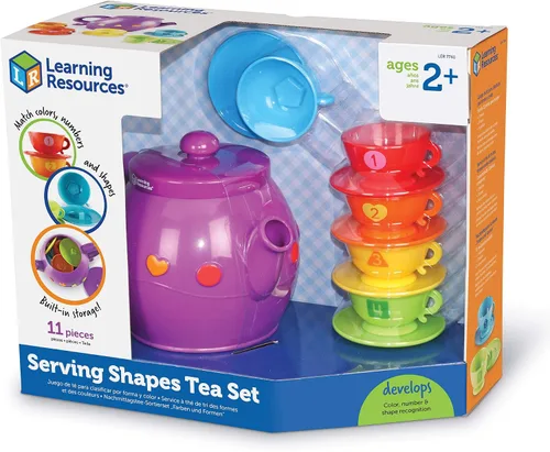 Vista 7 de Learning Resources Set de té con formas de servir