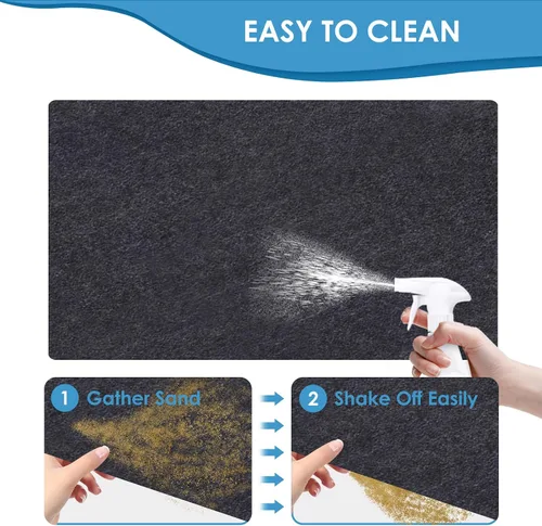 Vista 5 de Tapete para cobertizo para almacenamiento al aire libre, de material suave, impermeable, a prueba de polvo y lavable, para cochera al aire libre