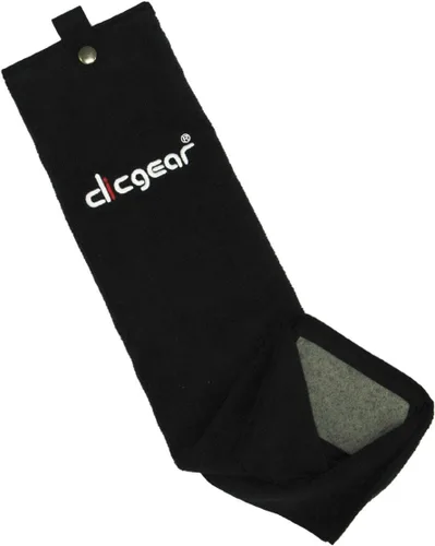 Vista 3 de Clicgear Toalla de golf - Diseño de microfibra triple con goma incorporada (negro)