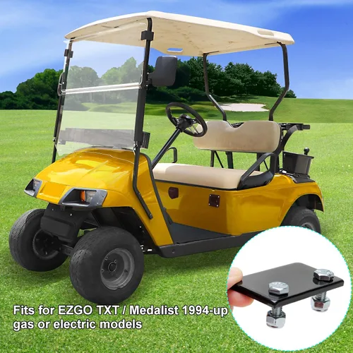 Vista 4 de Roykaw Placa de soporte de freno de colina para carrito de golf EZGO TXT y Medalist 1994 en adelante modelos de gas o eléctricos, reemplaza al OEM #