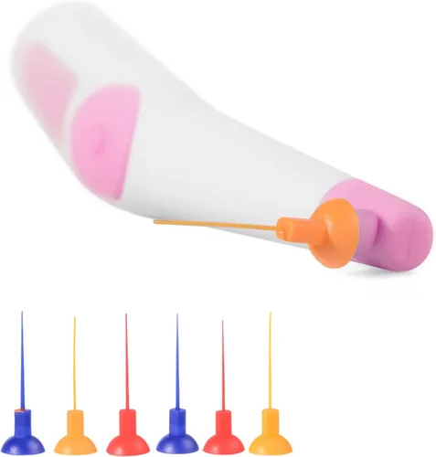 Vista 2 de Solo botón Endo Ultra Activador Irrigador con 3 Tamaño 60 Puntas (Rosa)