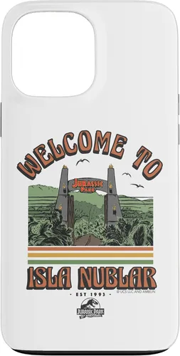 Vista 23 de Funda para iPhone 12 mini Jurassic Park Welcome to Isla Nublar
