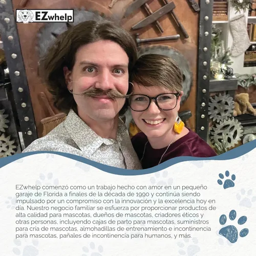 Vista 9 de EZwhelp Almohadillas reutilizables para orina de perro, lavables e impermeables para entrenamiento de orinal o almohadillas de parto, 24 x 48