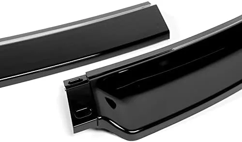 Vista 2 de EPARTS - Parasol de fibra de carbono real para parabrisas trasero, alerón compatible con Infiniti G35/G37 Sedan 2007-2009 solo (pintado negro)