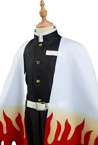 Vista 6 de Disfraz de kimono de anime japonés Tanjiro Kamado Nezuko Giyuu para niños