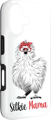 Vista 3 de Womens Girls Funny Silkie Chicken Mom Mama Lover Case for iPhone 17
