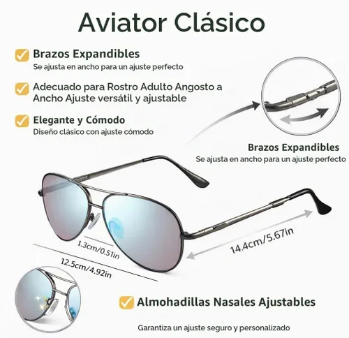 Vista 3 de Pilestone TP-006 Lens A Color Blind Gafas Estilo Aviador para Ceguera Media Rojo-Verde Uso Interior/Exterior