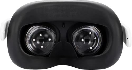 Vista 7 de VR Silicone Face Covers Compatible with Oculus Quest 2Light-Thin VR Face PadsWaterproof Anti-Dirty Replacement Facial Cushion VR Pads