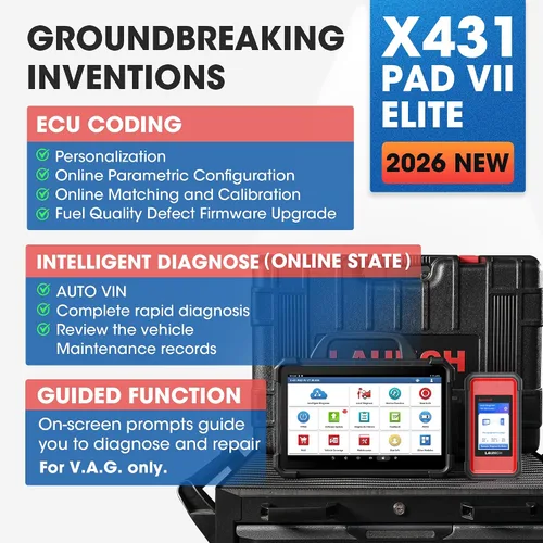 Vista 2 de Launch X431 PAD VII (7) Elite 2026 Escáner de gama alta, herramienta de programación J2534 Intelligent Diagnostic Tool with Smartlink C, Topology