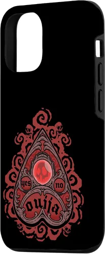 Vista 2 de Funda para iPhone 15 con tablero de alcohol Planchette Spirit Board Invocación de Brujería