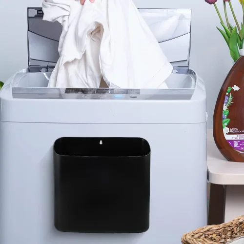 Vista 3 de Picowe Almacenamiento magnético para lavandería, contenedor grande para pelusas para lavandería, contenedor de basura que ahorra espacio para colgar