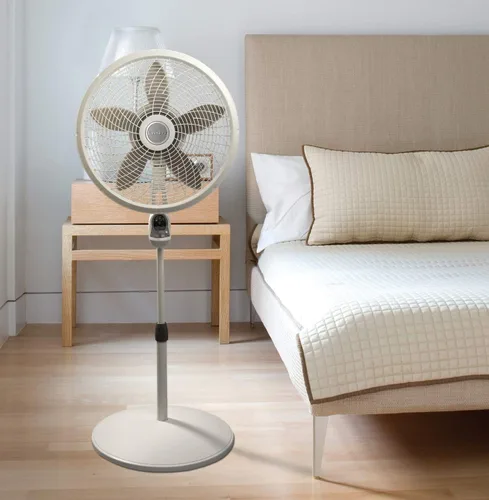 Vista 4 de Lasko Ventilador de pedestal Cyclone (18") y ventilador de torre oscilante Lasko (42")