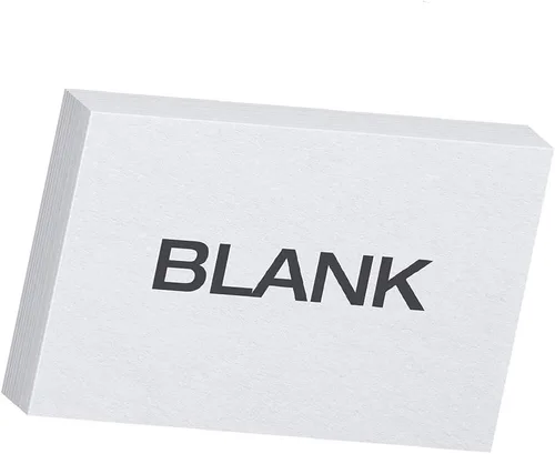 Vista 2 de Oxford unruled índice Cards, 5x 8, 100Pack, Blanco