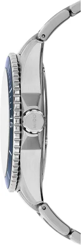 Vista 2 de Mido M026.430.11.041.00 Ocean Star Reloj automático analógico de acero inoxidable azul y plateado para hombre, Azul Patchwork, Reloj de buceo