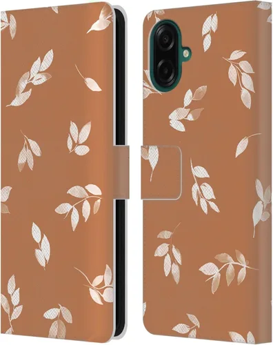 Vista 242 de Head Case Designs Officially Licensed Ninola Ditsy Flowers Yellow Nature Bold Leather Wallet Case Compatible with Samsung Galaxy A07 4G