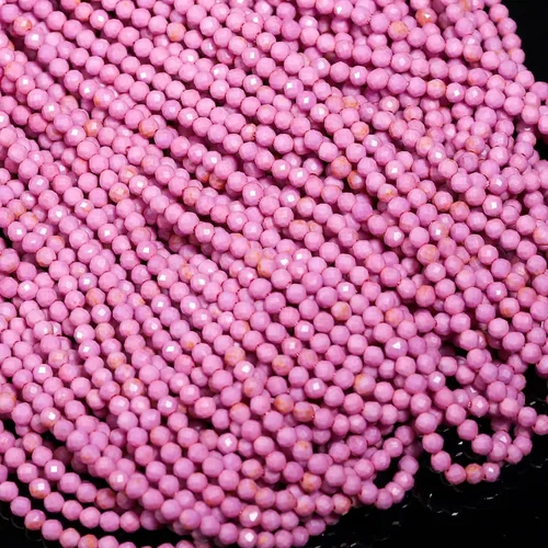 Vista 38 de 180 piezas 2mm Cuentas de piedras preciosas de turquesa africana natural facetada redonda suelta para hacer joyas