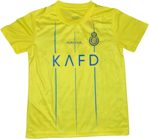 Vista 2 de KickOffKits - Camiseta de fútbol #7 NASSR Uniforme para adultos, camiseta de equipo deportivo para adultos, jerseypantalones cortoscalcetinesregalo
