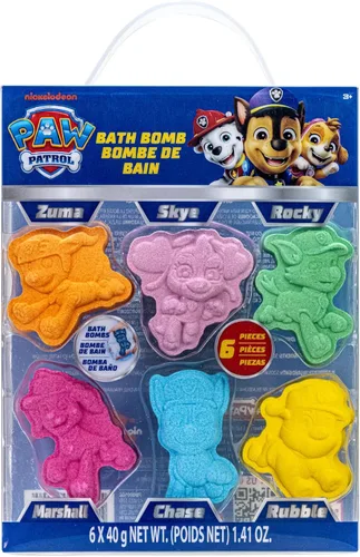 Vista 12 de Care Bears Paquete de 6 Bombas de Baño con Aroma a Chicle - Edades 3+ Bombas de Baño Moldeadas de Personajes – Colores Divertidos y Brillantes