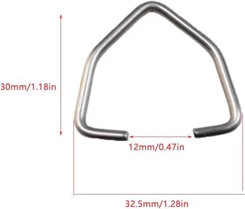Vista 2 de Paquete de 10 cucharas de madera, accesorios de gancho de mango de utensilios de madera, ganchos para colgar, cierre de anillo para utensilios