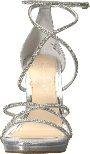 Vista 2 de Jessica Simpson Jaeya - Sandalias de vestir con tiras y tacón para mujer