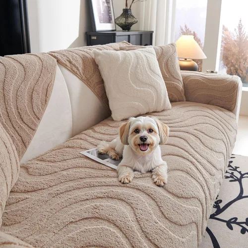 Vista 11 de MYSKY HOME Funda para Silla Sofá Seccional, Funda para Sofá Lavable, Fundas para Sofá de 2 Cojines, Protector de Muebles Antideslizante Fundas