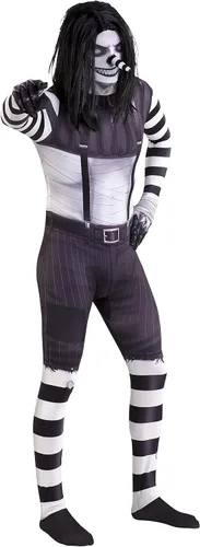 Vista 2 de Morphsuits Disfraz de Halloween para niños con leyenda urbana de Zalgo aterrador