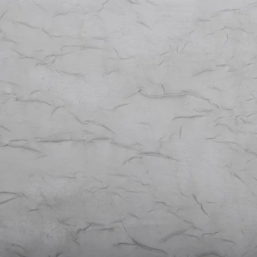 Vista 4 de No. 918 Erica - Juego de 3 cortinas de gasa triturada con cuentas transparentes con bolsillo para cortinero Gris plateado