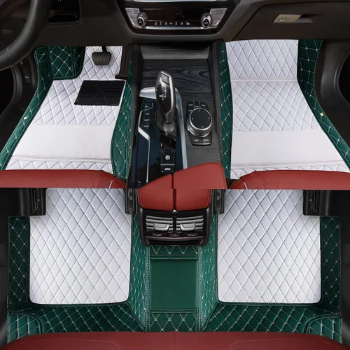 Vista 42 de Alfombrillas personalizadas para automóvil adecuadas para el 99% de automóviles, camiones, SUV, alfombrillas para todo tipo de clima, alfombrillas