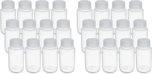 Vista 15 de United Scientific™ Recipientes de muestras de boca ancha con tapas, 1.0 fl oz, paquete de 12
