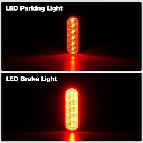 Vista 6 de A & UTV PRO Luz trasera LED para Can Am Defender/Defender MAX HD5 HD8 HD10 2016-2020, luz de rotura UTV, luz de marcha atrás, accesorios de montaje