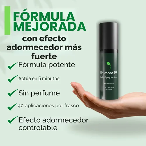 Vista 7 de Spray de retraso dessensibilizante para hombres 5 ml (40 bombeos), spray de control de clímax sin fragancia con efecto de adormecimiento mejorado