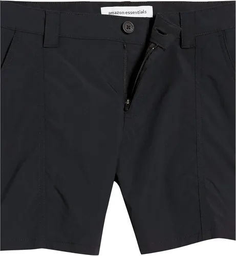Vista 5 de Tienda Essentials Pantalones cortos de senderismo para mujer de tejido elástico de 5 pulgadas con bolsillos