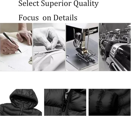 Vista 5 de Chaqueta térmica para hombres y mujeres, abrigo térmico con capucha, chaquetas cálidas, resistentes al viento, carga USB, calentador de cuerpo, 21