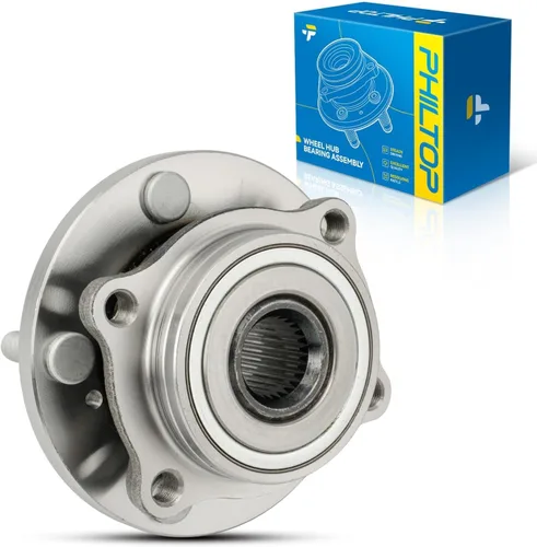Vista 55 de PHILTOP 512012 x2 Conjunto de cubo de cojinete de rueda trasera para Volkswagen Jetta for 1998-2010 Volkswagen Beetle, 1999-2005 Volkswagen Jetta