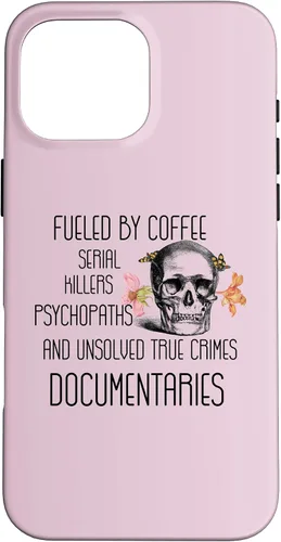 Vista 18 de Funda para iPhone 11 Coffee Serial Killers Psychopaths and Unsolved True Crimes