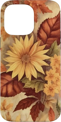 Vista 21 de Autumn Foliage Fall Leaves Girl Women Kids Fall Case for iPhone 17