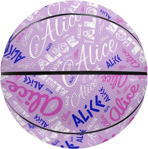 Vista 19 de Balón de baloncesto personalizado con nombre, todo nombre impreso, regalo deportivo personalizado, tamaño 7 (29.5") / tamaño 5 (27.5"), regalo