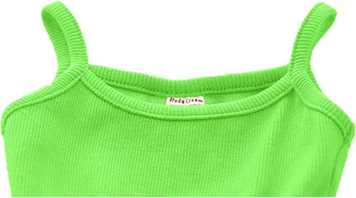 Vista 3 de ZINPRETTY Vestido para niñas pequeñas, tutú sin mangas, vestido de fiesta de Navidad