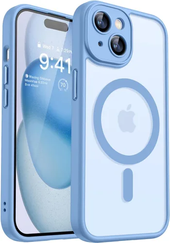Vista 64 de CANSHN Funda magnética compatible con iPhone Air (6.5 pulgadas), mejorada [protección completa de la cámara] [compatible con Magsafe]