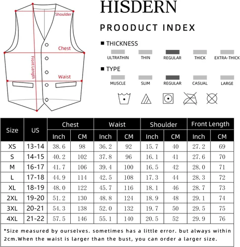Vista 4 de HISDERN Chaleco de traje de cachemira brillante para hombre, chaleco gótico steampunk victoriano para hombre, traje de fiesta de boda o esmoquin