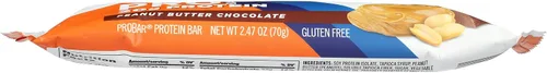 Vista 8 de Probar, Barra base de proteína de mantequilla de maní de chocolate, 2.46 onzas