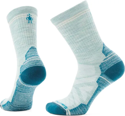 Vista 11 de Smartwool Calcetines de media caña para mujer con amortiguación ligera para caminatas Amanecer púrpura ceniza