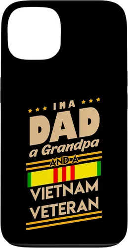 Vista 7 de Funda de regalo para iPhone 13 Pro Max I'm a Dad Grandpa And Vietnam Veteran Cool Soldier