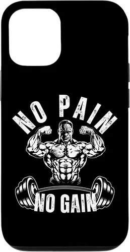 Vista 28 de No Pain No Gain Workout Motivational Case for iPhone 16